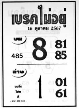 เบรคไม่อยู่-16-10-67