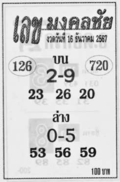 เลขมงคลชัย-16-12-67